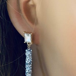 NWOT sparkle drop earrings